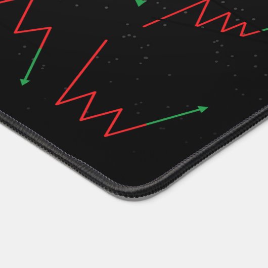 Devisenhandelsplan Schreibtischunterlage (Ecke)