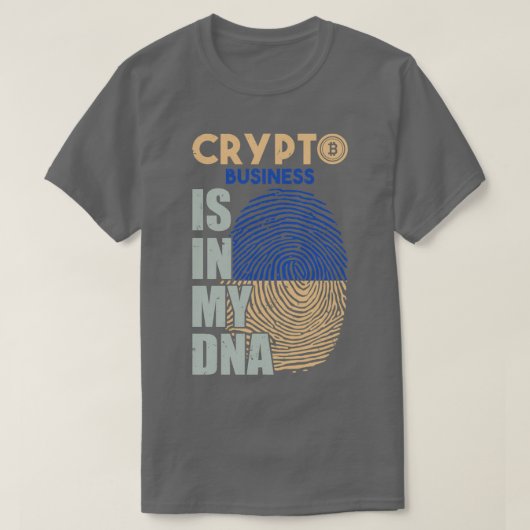 Devisenhändler Kapitalgeber Krypto-Money-Kryptowäh T-Shirt (Design vorne)
