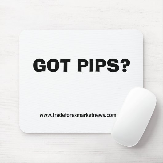 Devisenhändler-Mausunterlage Mousepad (Mit Mouse)