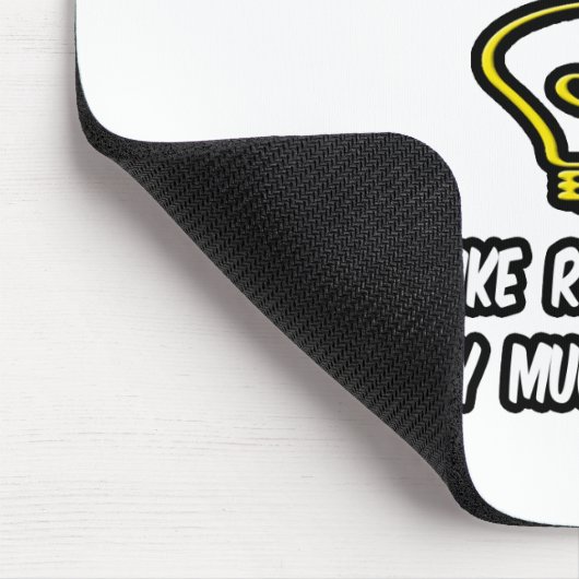 Devisenhändler...Regelmäßige Leute, nur schlauer Mousepad (Ecke)