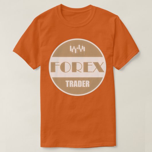 Devisenhändler rund um das Abzeichen T-Shirt (Design vorne)