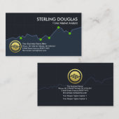 Devisenhändler visitenkarte (Vorne/Hinten)