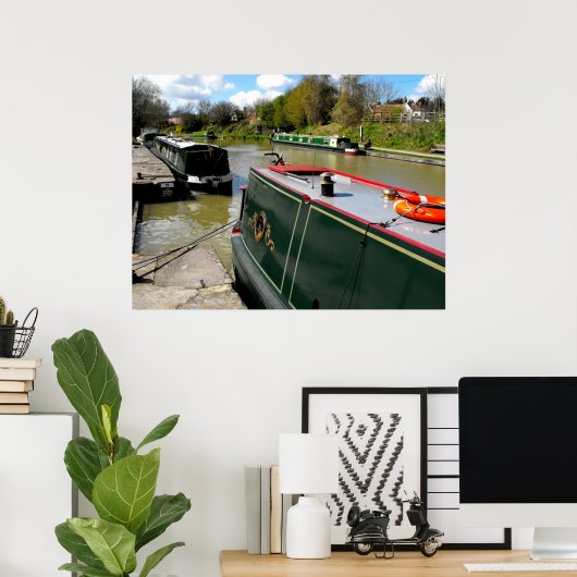 Devizes Canal Poster (Heimbüro)