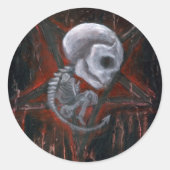 Devlyn Sydus Runder Aufkleber (Vorderseite)