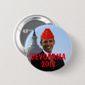 DEVOBAMA 2012 BUTTON (Vorne & Hinten)