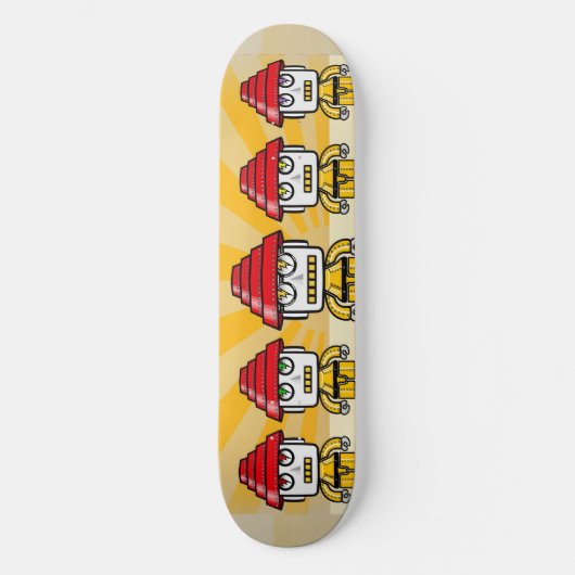 DevoBots-Skateboard Skateboard (Vorderseite)