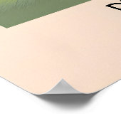 Devoke Water Lake District Travel Poster (Ecke)