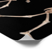 "Devolution", funny, humor, parody of evolution Poster (Ecke)