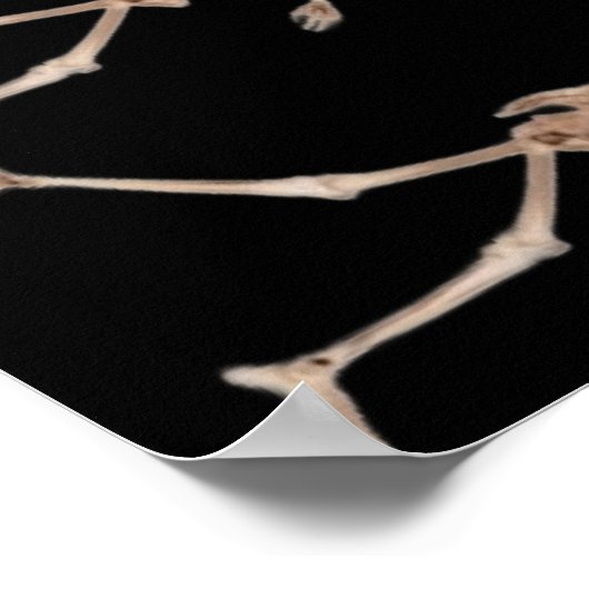 "Devolution", funny, humor, parody of evolution Poster (Ecke)