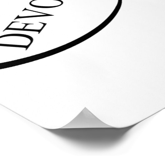 Devolve Poster (Ecke)