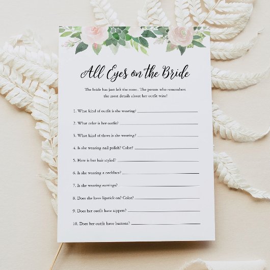 DEVON Alle Augen auf dem Brautparty der Braut Einladung