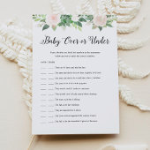 DEVON Baby Over oder Under Baby Showcard Einladung