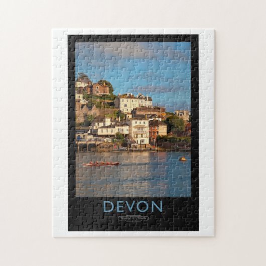 Devon-Bahn-Plakat Puzzle (Vertikal)