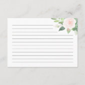 DEVON Blush Blumengrün Rezept Begleitkarte (Rückseite)