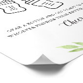 DEVON Bottle Baby Shooting Game Poster (Ecke)