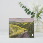 Devon Countryside Exeter England Malerei Postkarte (Stehend Vorderseite)