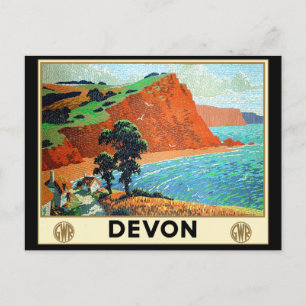 Devon England Postkarte