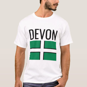 Devon // English Landkreis Flag T-Shirt