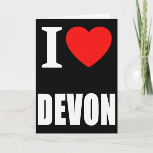Devon Ferien Surfen Meer Sand Landschaft Karte (Vorderseite)