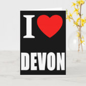 Devon Ferien Surfen Meer Sand Landschaft Karte (Gelbe Blume)
