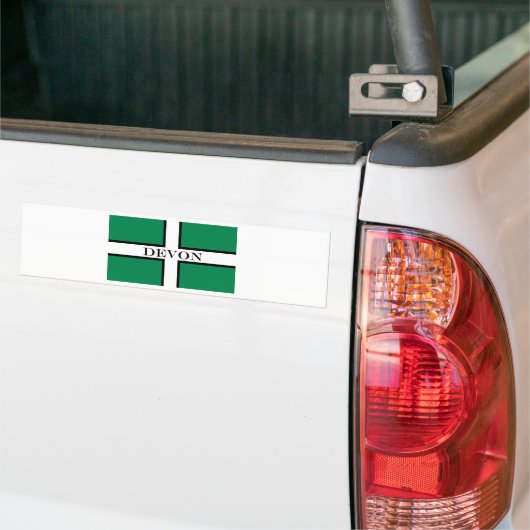 Devon flag autoaufkleber (Auf Lkw)