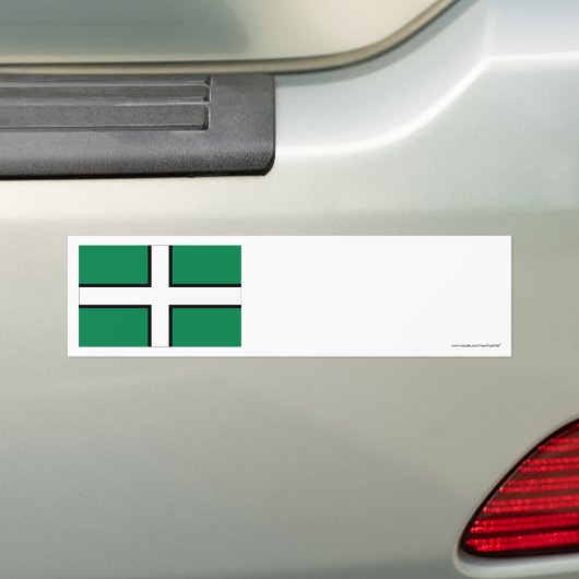 Devon-Flagge Autoaufkleber (Auf Auto)