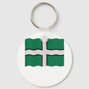 Devon-Flagge Schlüsselanhänger