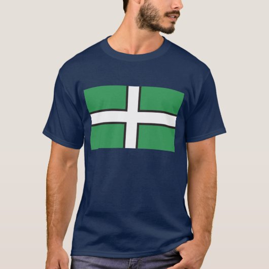 Devon-Flagge T-Shirt (Vorderseite)