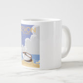Devon für eine Pause Jumbo-Tasse (Vorderseite Rechts)