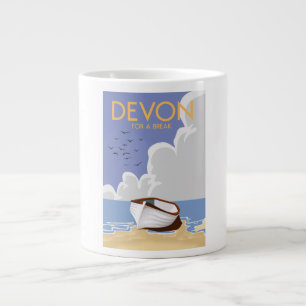 Devon für eine Pause Jumbo-Tasse