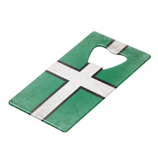 Devon Geldkarten Flaschenöffner (Vorderseite Schrägansicht)