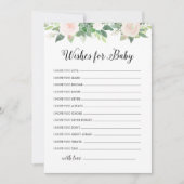 DEVON Greenerity wünscht eine Babyduschberatungska Einladung (Vorderseite)