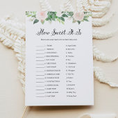 DEVON How Sweet It is Candy Bar Baby Game Card Einladung