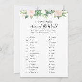 DEVON I Liebe Sie um das Bridal-Weltspiel Einladung (Vorderseite)