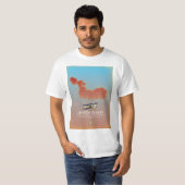 Devon Insel, Canada Karte T-Shirt (Vorne ganz)