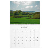 Devon-Landschaftsvorlagen-Fotografie Kalender (Mär 2027)