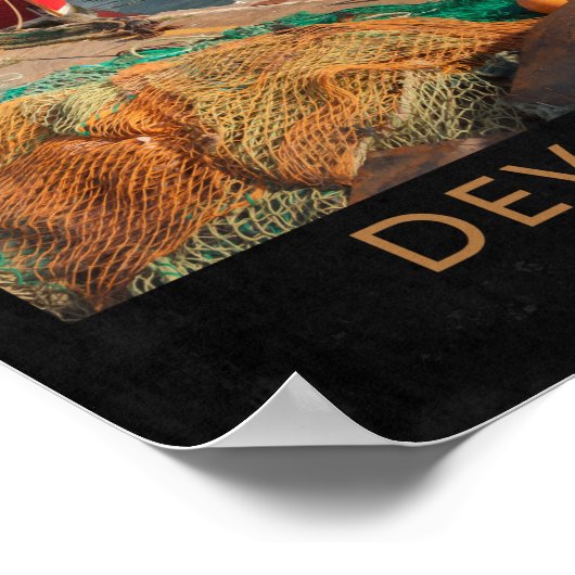 Devon Railway Poster (Ecke)