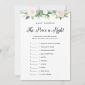 DEVON rät euch die richtige Baby Duschspielkarte Einladung (Vorderseite)