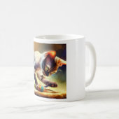 Devon Rex Cat Kaffeetasse (VorderseiteRechts)