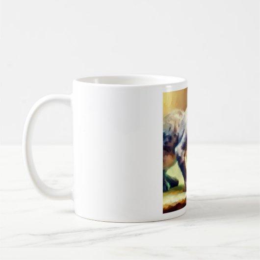 Devon Rex Cat Kaffeetasse (Links)