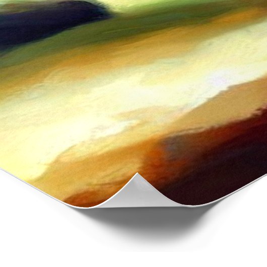 Devon Rex Cat Poster (Ecke)