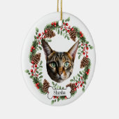 Devon Rex Keramik Ornament (Rechts)