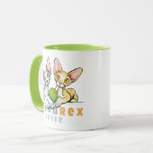 Devon Rex Lover Tasse (Vorderseite Links)