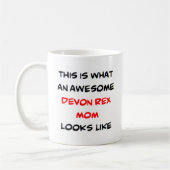 Devon Rex Mom, phantastisch Kaffeetasse (Links)