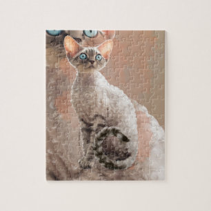 Devon Rex Sofi Puzzle