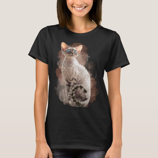 Devon Rex Sofi T-Shirt (Vorderseite)