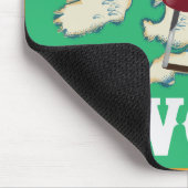 Devon Vintage-Reiseposter Mousepad (Ecke)