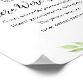 DEVON wo waren sie Brautparty Game Sign Poster (Ecke)