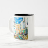 Devon Zweifarbige Tasse (Vorderseite Links)