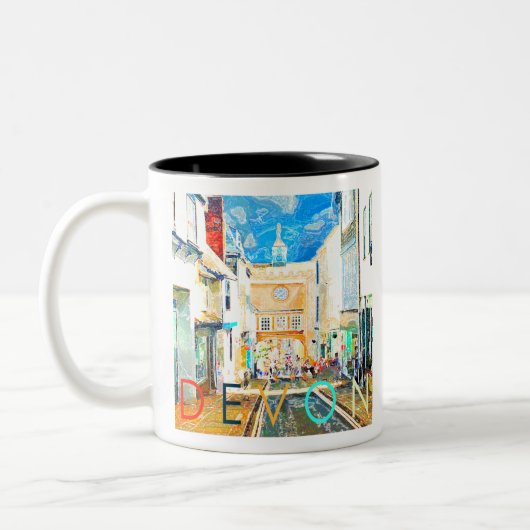 Devon Zweifarbige Tasse (Links)
